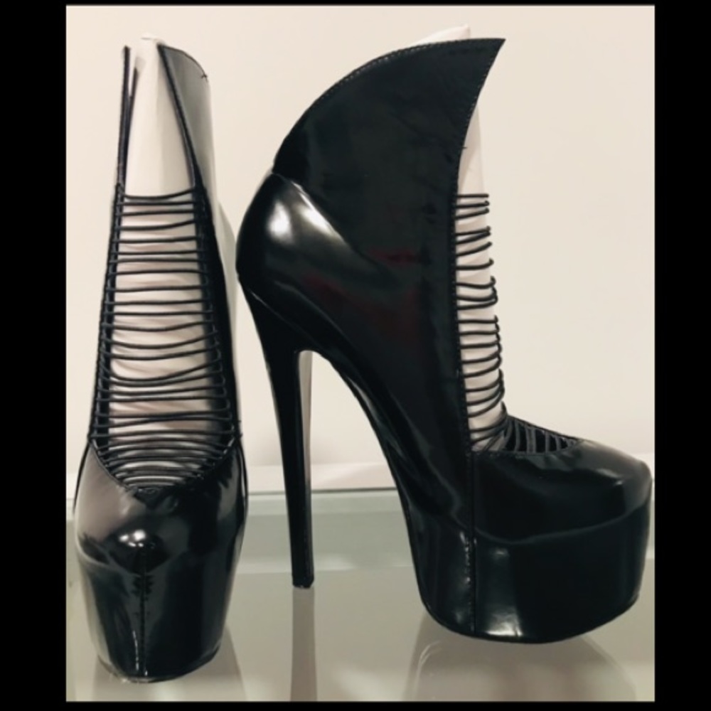 London Trash Crime  Goth/ Steampunk Heels